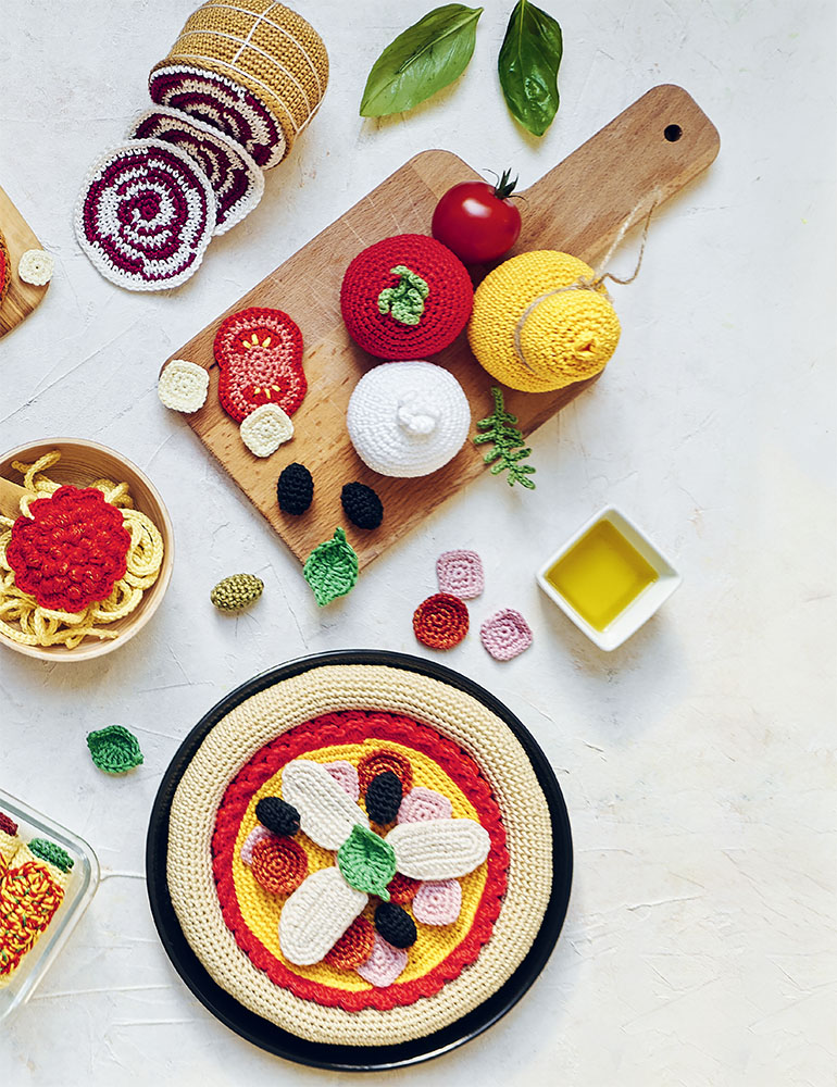 Délices d’Italie au crochet