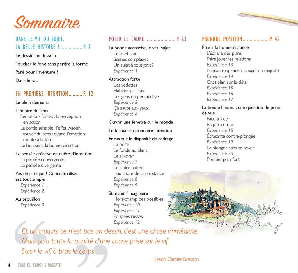 L'art du croquis narratif