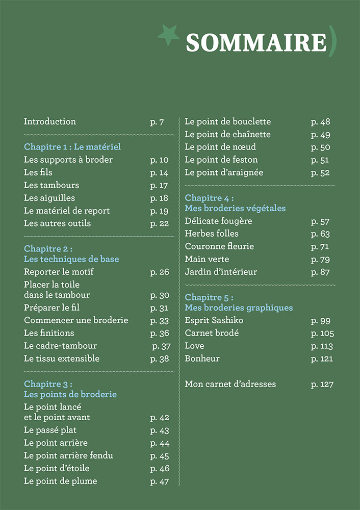 Les essentiels Créapassions : La broderie