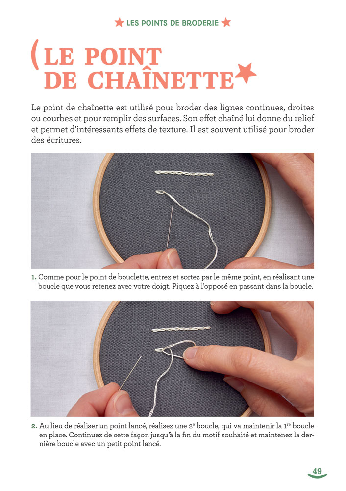 Les essentiels Créapassions : La broderie