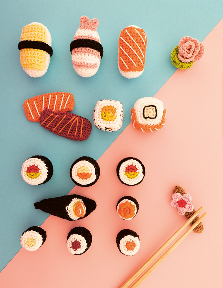 Délices du Japon au crochet : 50 pièces pour créer une dinette digne d'un grand chef
