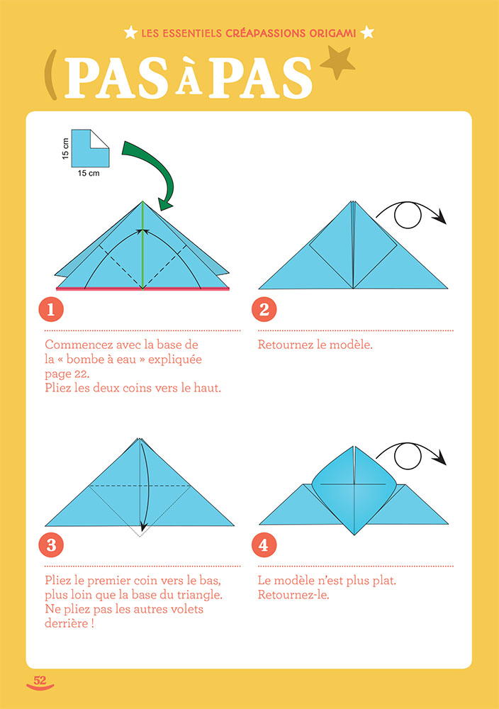 Les essentiels Créapassions : origami