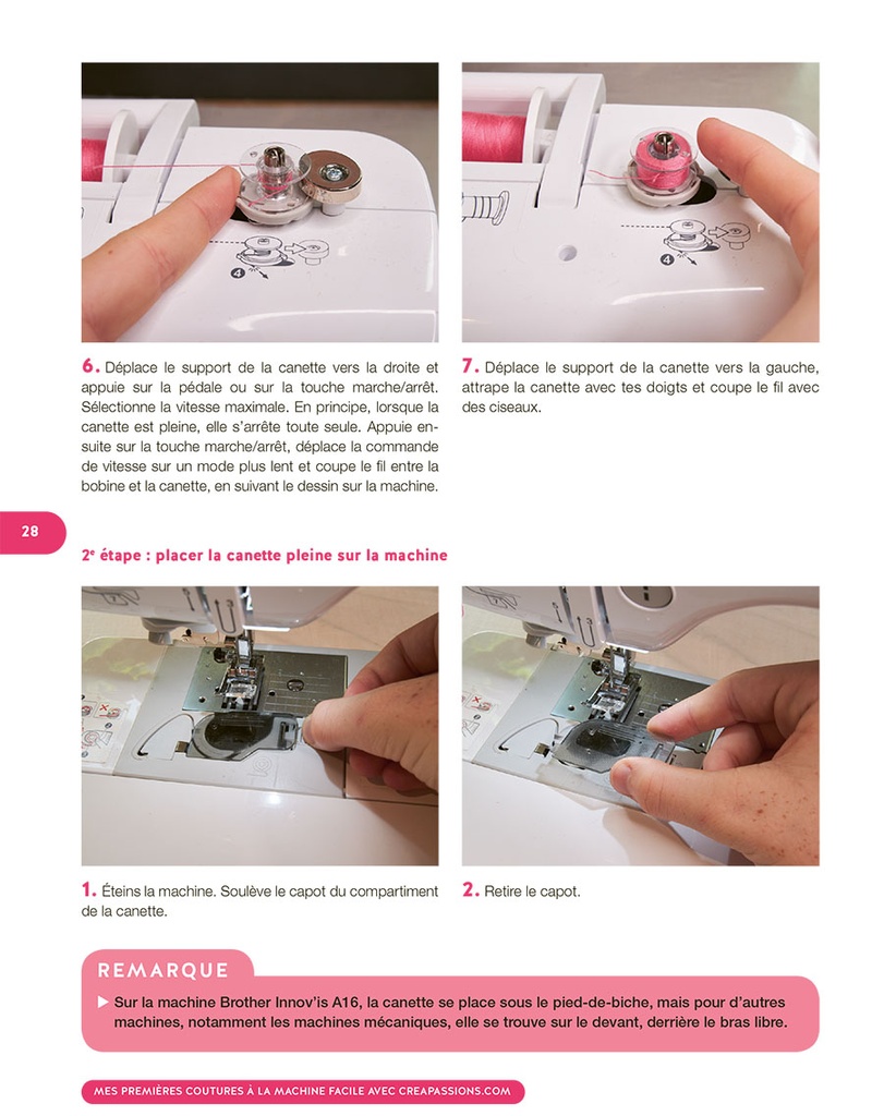 Mes premières coutures à la machine