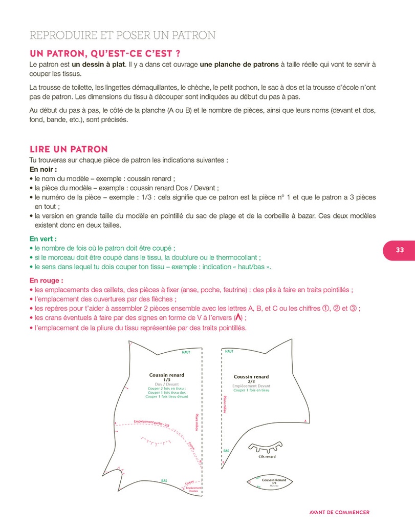 Mes premières coutures à la machine