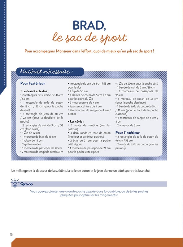 Sacs et accessoires à coudre pour hommes - Image 4