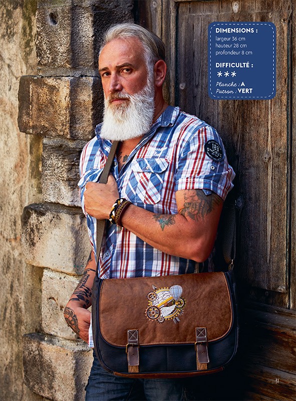 Sacs et accessoires à coudre pour hommes - Image 8