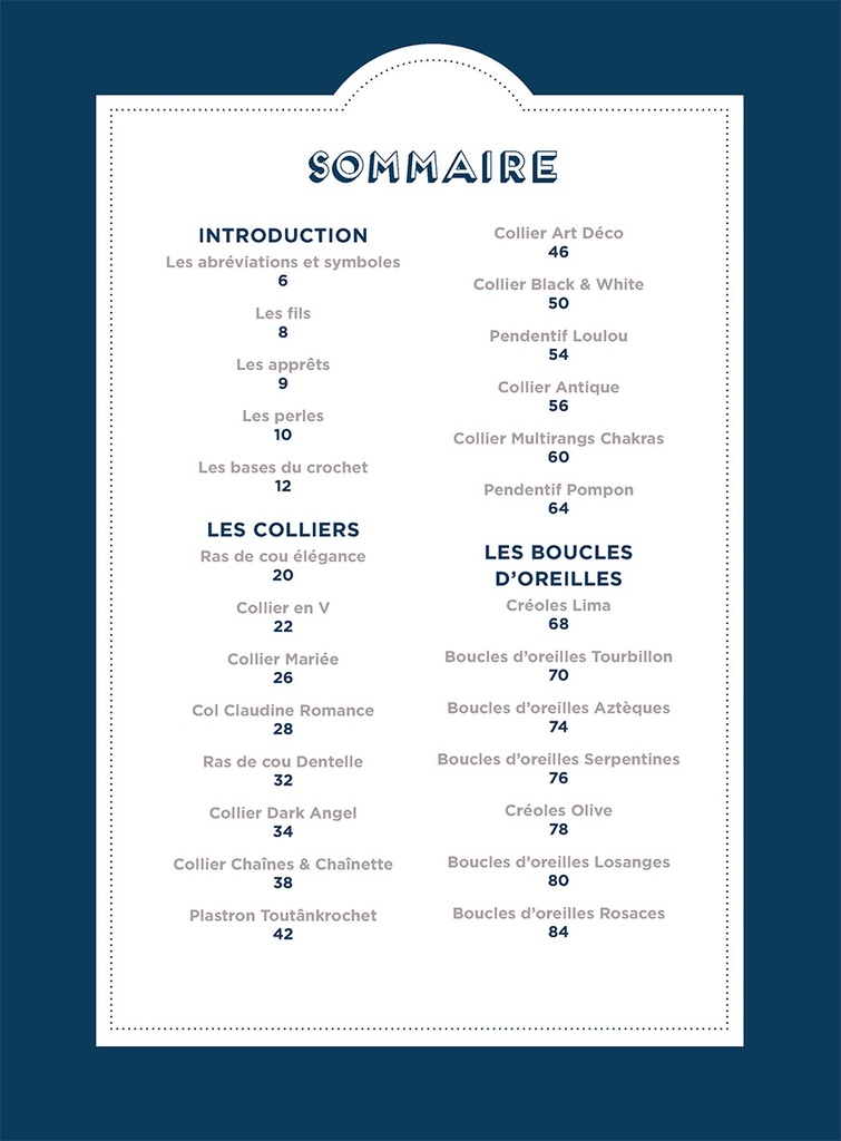 Bijoux au crochet : 30 modèles originaux