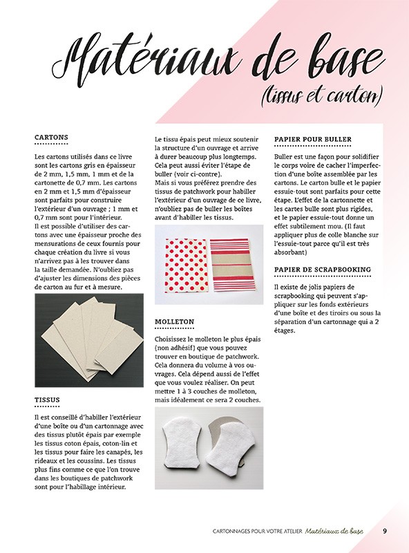 Cartonnages pour votre atelier - Image 4