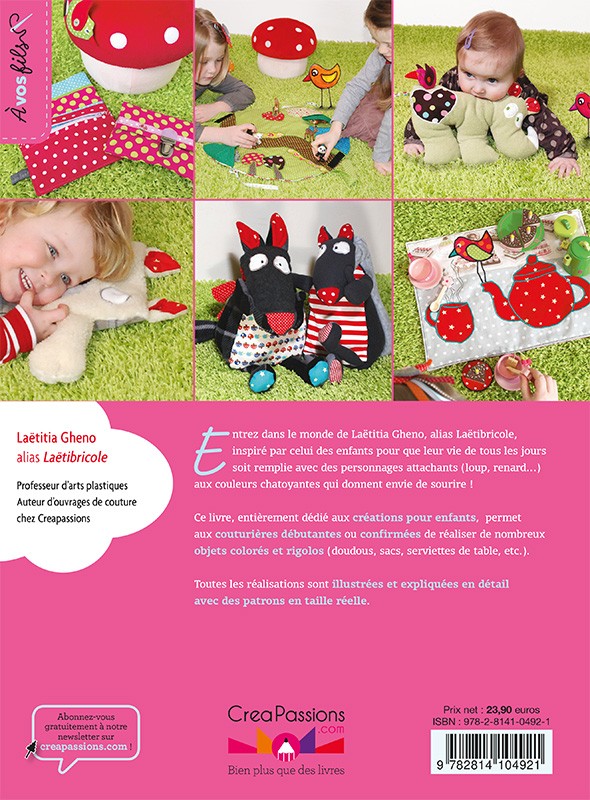 Créations en couture pour p'tits loups et grands rêveurs, Deuxième édition - Image 1