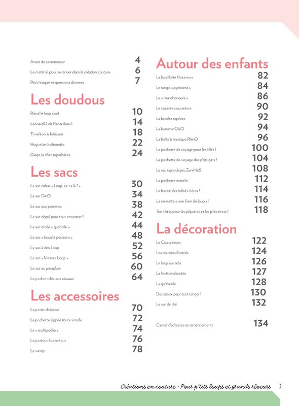 Créations en couture pour p'tits loups et grands rêveurs, Deuxième édition - Image 2