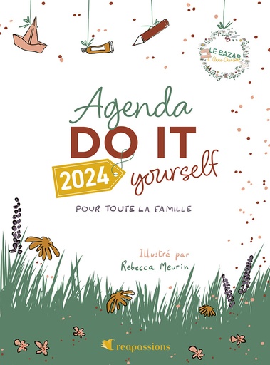 [9782814106734-913] Agenda DIY 2024 pour toute la famille par Le Bazar d'Anne-Charlotte